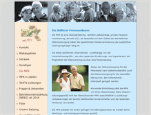 Tablet Screenshot of pensionskasse.de